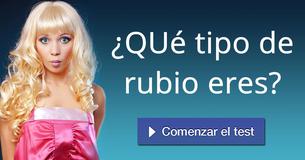 ¿Qué tipo de rubio eres?