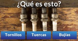 ¿Sabrías identificar las siguientes partes del coche?