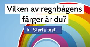 Vilken av regnbågens färger är du?