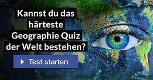 Kannst du das härteste Geographie Quiz der Welt bestehen?