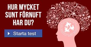 Hur mycket sunt förnuft har du?