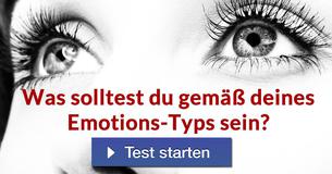 Was solltest du gemäß deines Emotions-Typs sein?