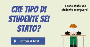 Che tipo di studente sei stato?