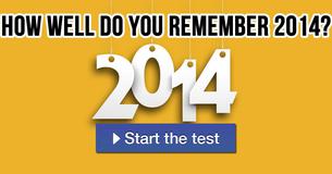 How well do you remember 2014?