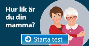 Hur lik är du din mamma?