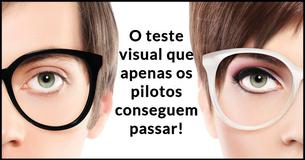 O teste visual em que somente pilotos conseguem passar!