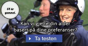 Kan vi gjette din alder basert på dine preferanser?