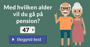 Med hvilken alder vil du gå på pension?