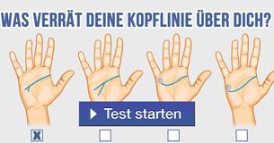 Was verrät deine Kopflinie über dich?