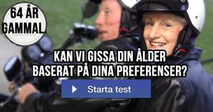 Kan vi gissa din ålder på grund av dina preferenser? 