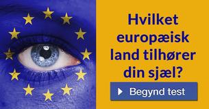 Hvilket europæisk land tilhører din sjæl?