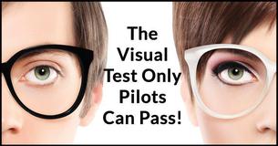 The Visual Test Only Pilots Can Pass!