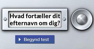 Hvad fortæller dit efternavn om dig?