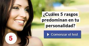 ¿Cuáles 5 rasgos predominan en tu personalidad?