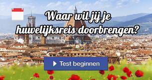 Waar wil jij je huwelijksreis doorbrengen?