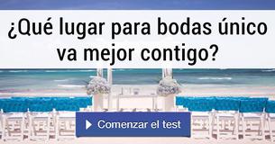 ¿Qué lugar para bodas único va mejor contigo?