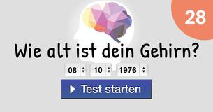 Wie alt ist dein Gehirn?