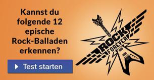 Kannst Du die folgenden 12 epischen Rock-Balladen erkennen?