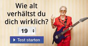 Wie alt verhältst du dich wirklich?
