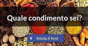 Quale condimento sei?