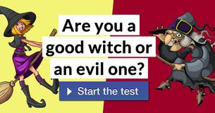 Are you a good witch or an evil one?
