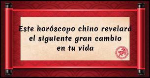 Este horóscopo chino revelará el siguiente gran cambio en tu vida