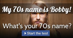 What's your 70s name?