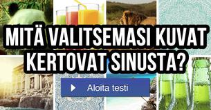 Mitä valitsemasi kuvat kertovat sinusta?