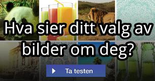 Hva sier ditt valg av bilder om deg?