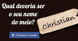 Qual deveria ser o seu nome do meio?