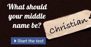 What should your middle name be?