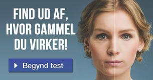 Find ud af, hvor gammel du virker!