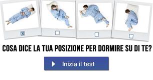 Cosa dice la tua posizione per dormire su di te?
