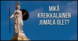Mikä kreikkalainen jumala olet?