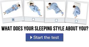What does your sleeping style about you?