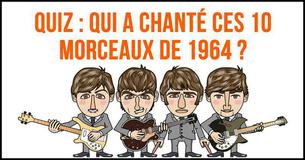 Quiz : qui a chanté ces 10 morceaux de 1964 ?