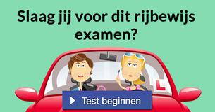 Slaag jij voor dit rijbewijs examen?