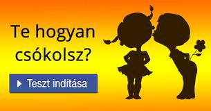 Te hogyan csókolsz?