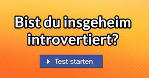 Bist du insgeheim introvertiert?