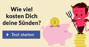 Wie viel kosten Dich deine Sünden?