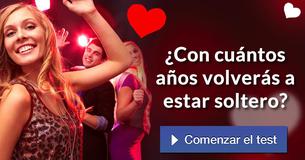 ¿Con cuántos años volverás a estar soltero?