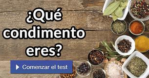 ¿Qué condimento eres?