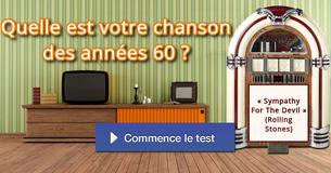Quelle est votre chanson des années 60 ?