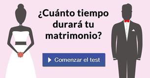 ¿Cuánto tiempo durará tu matrimonio?