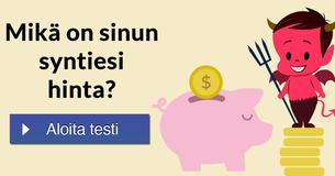 Mikä on sinun syntiesi hinta?