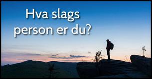 Kan vi gjette hva slags person du er med tre spørsmål om framtiden din?
