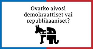 Ovatko aivosi demokraattiset vai republikaaniset?