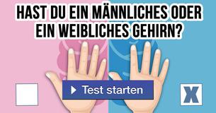 Hast du ein männliches oder ein weibliches Gehirn?