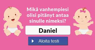 Mikä vanhempiesi olisi pitänyt antaa sinulle nimeksi?