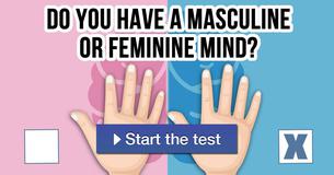 Do you think more like a man or a woman?